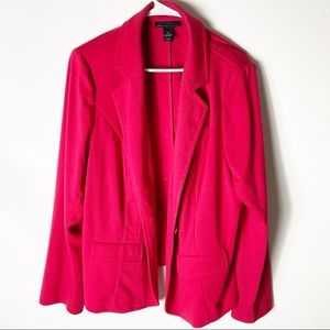 Lane Bryant Women’s Red Long Sleeve Blazer